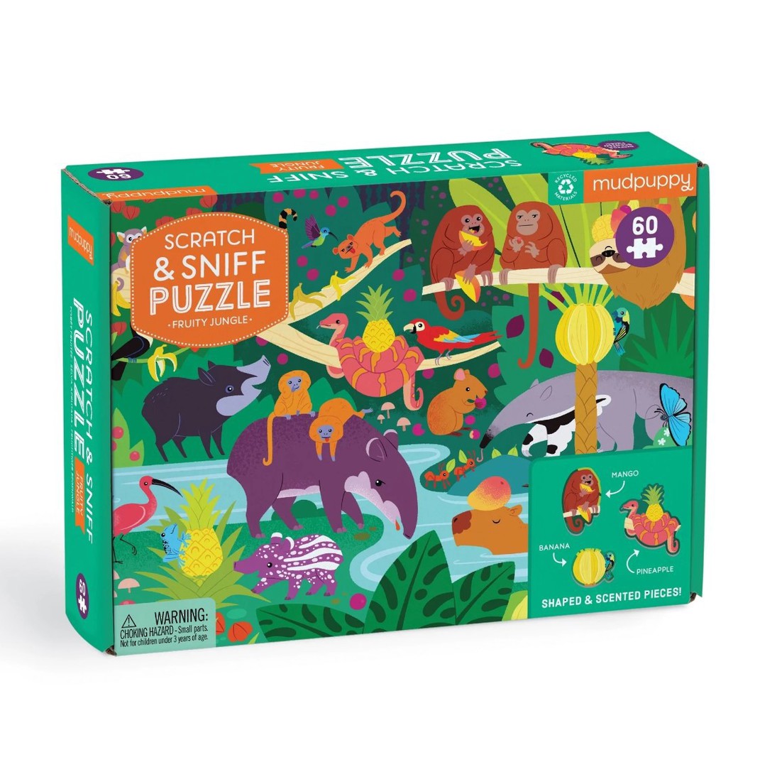 Fruity Jungle, Scratch and Sniff 60pc Puzzle image 0